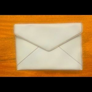 Rebecca Minkoff Envelope Clutch Baby Blue